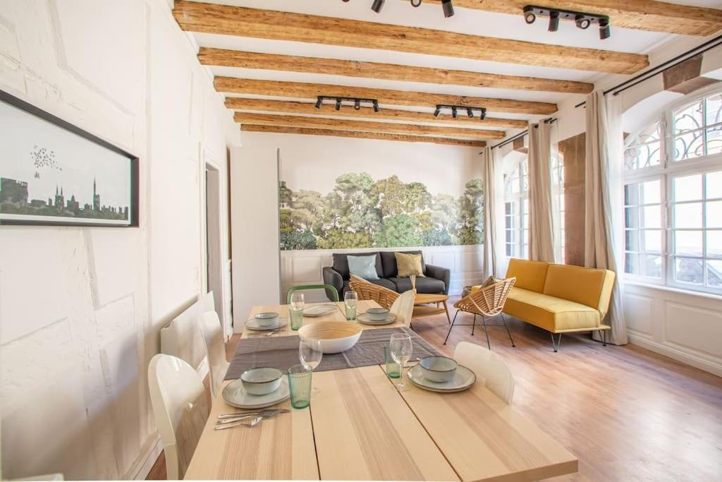Appartement La Halte Strasbourgeoise - Superbe Appt Pres De La Petite France Extérieur photo